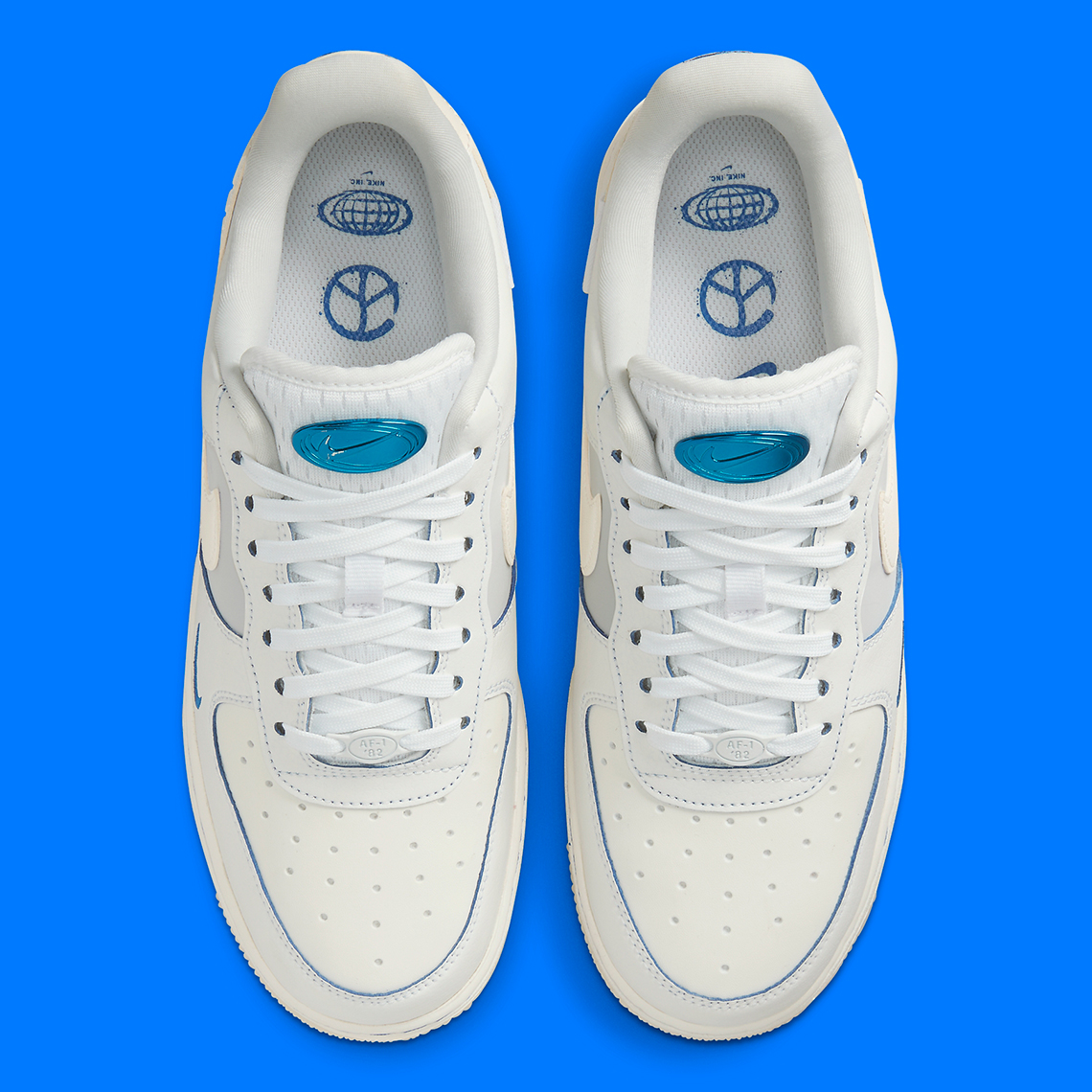 new blue and white air force 1