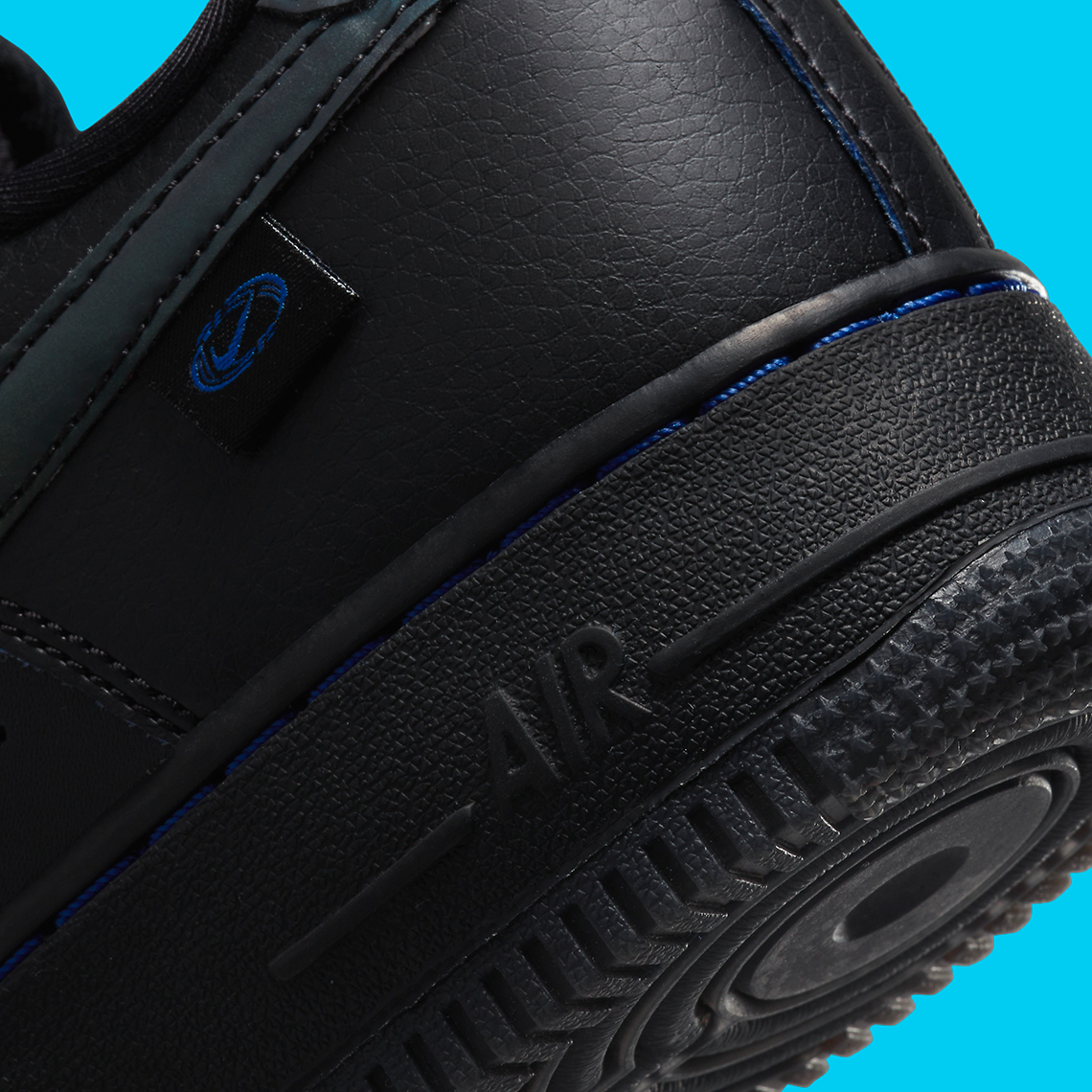 air force 1 low all black