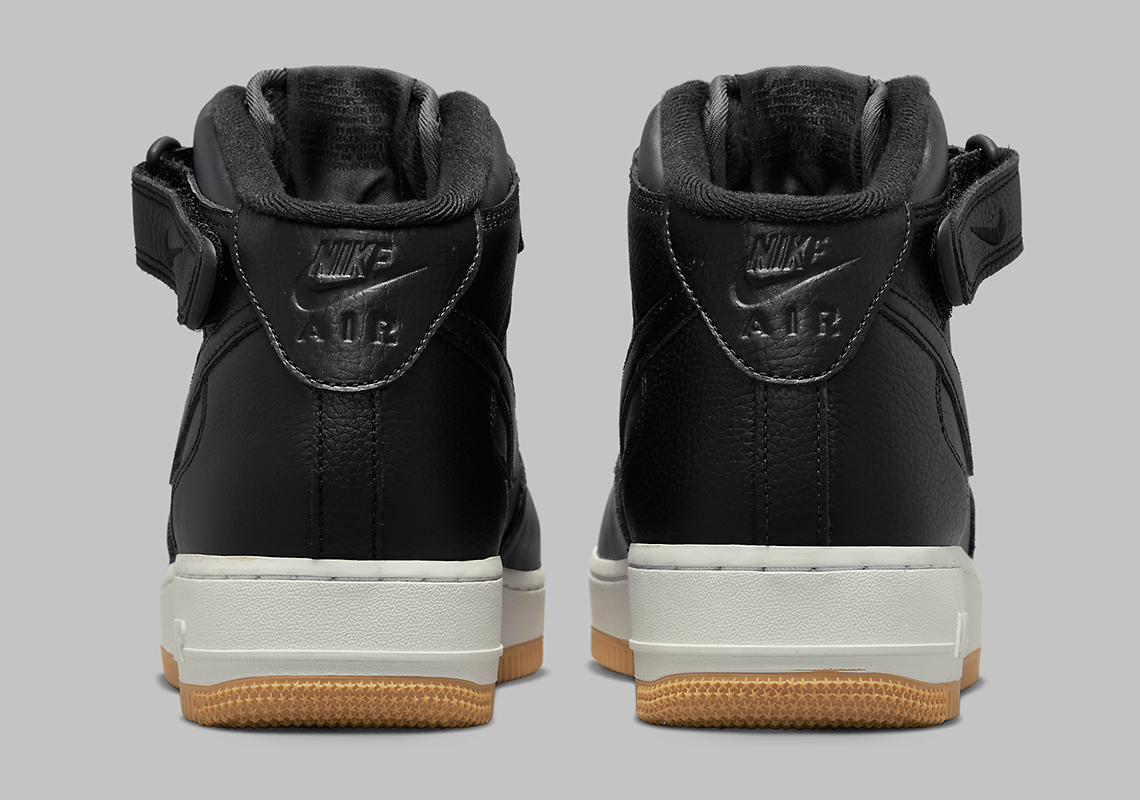 Nike Nike Air Force 1 High Customizable Patches Mid Black Gum Dv7585 001 9