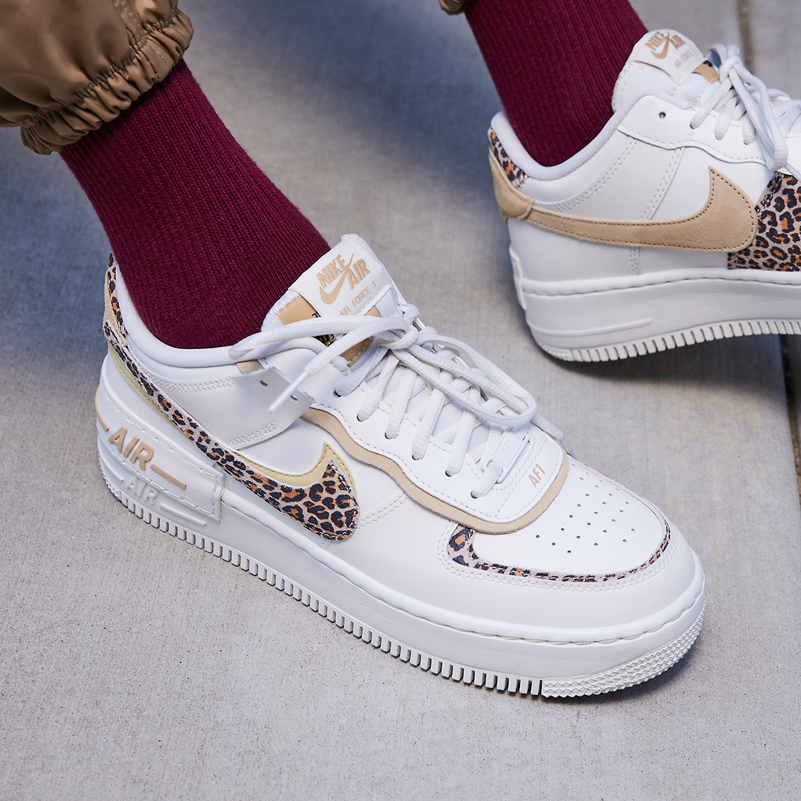 Nike Air Force 1 Shadow Leopard CI0910 120 SneakerNews