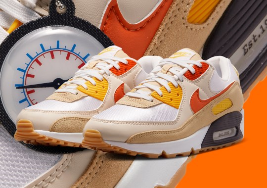 The Nike Air Max 90 Adds To Its “Pressure Gauge” Collection