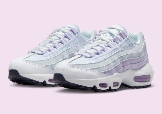 The Nike Air Max 95 "Violet Frost" For Kids Is Available Now
