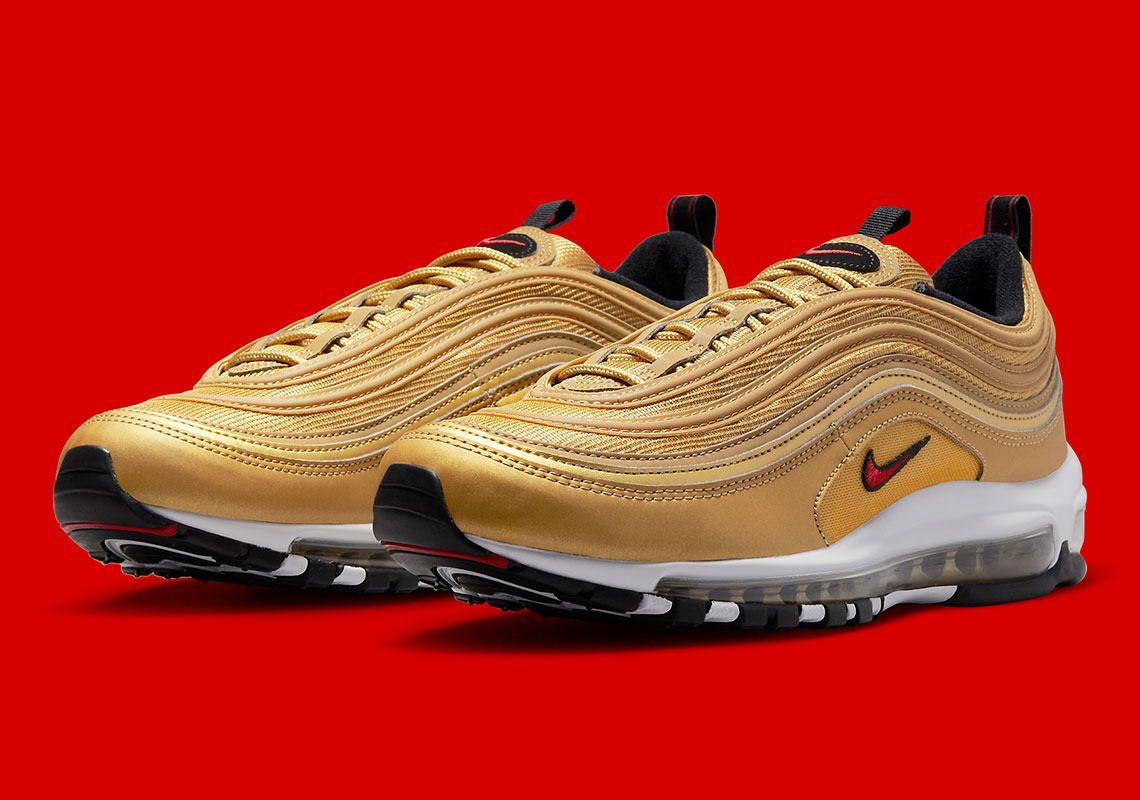 Official Images Of The Nike Air Max 97 "Gold Bullet"