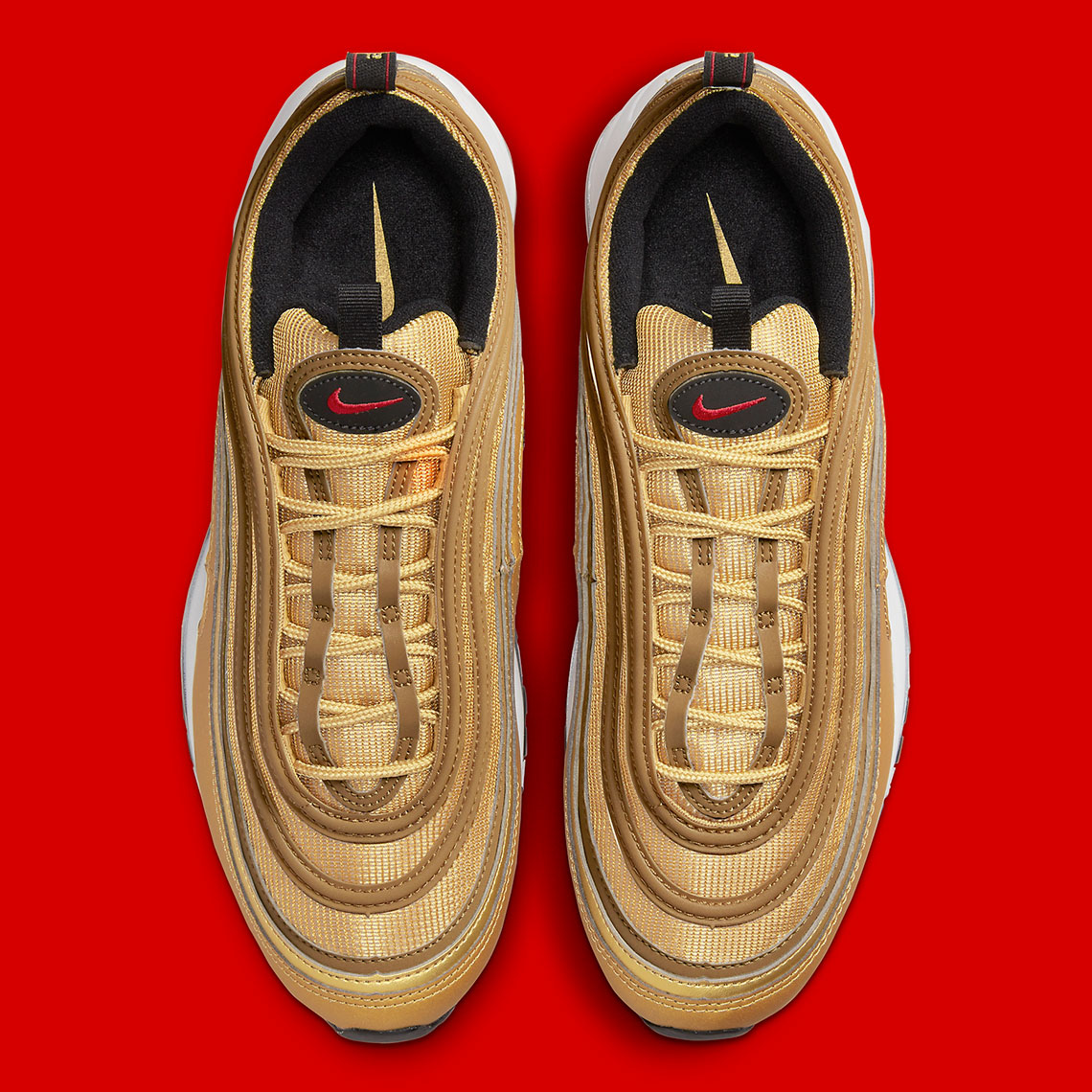 Nike's Air Max 97 Recieves A Metallic Gold Makeover - Sneaker News