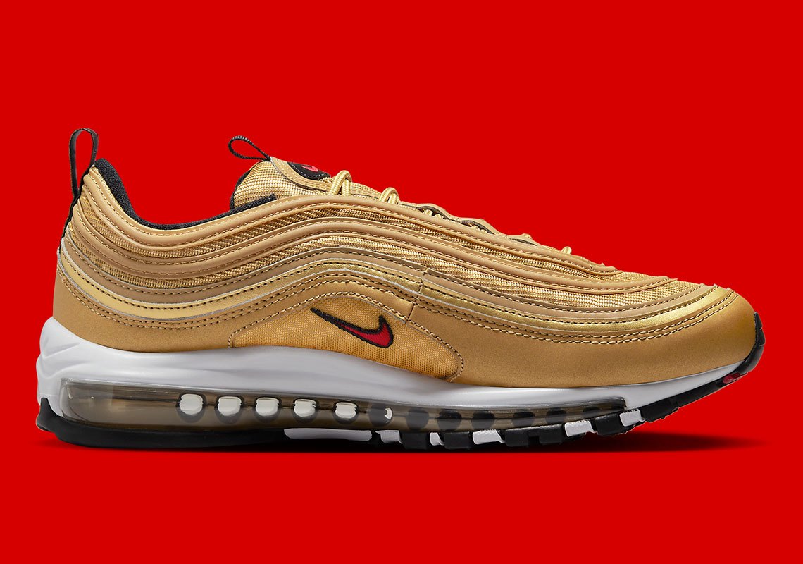 Nike Air Max 97 Gold Pointure 43 - Neuf Avec Emballage Couleur Jaune