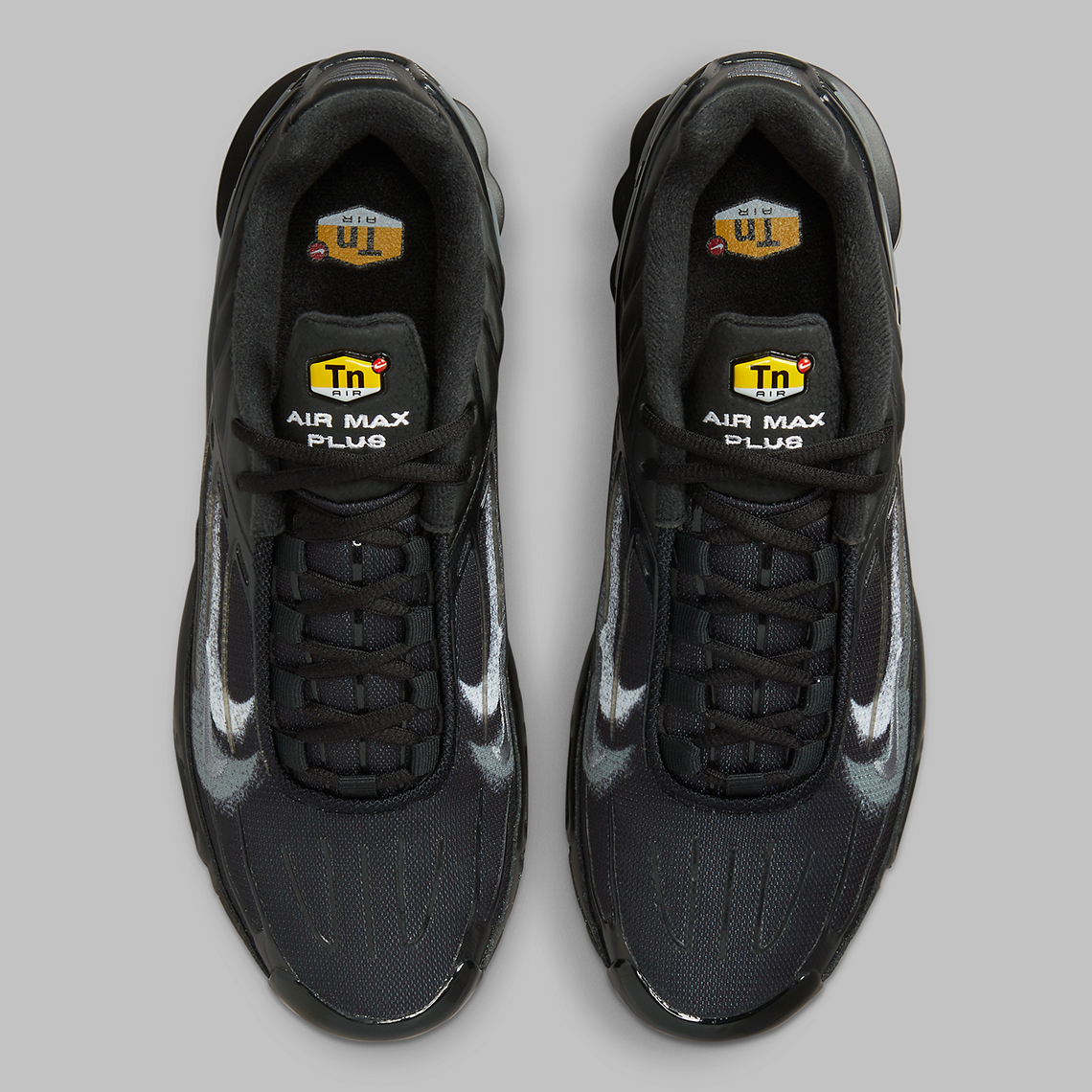 nike air max plus 3 black white stensil FD0659 001 4