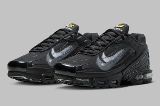 nike air max plus 3 black white stensil FD0659 001 llead