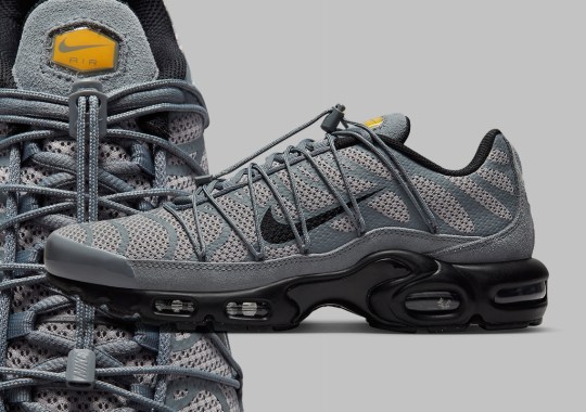 Bungee Cord Fasteners Lay Claim To The Nike Air Max Plus
