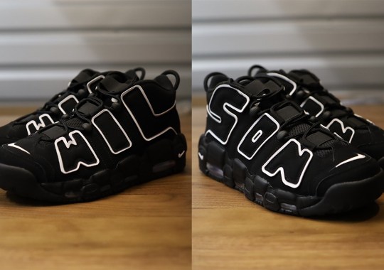 This Unreleased Nike Air More Uptempo Overtly Nods To Designer WIlson Smith
