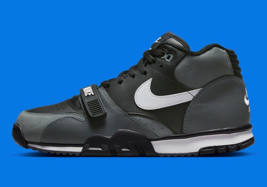 “Black/Grey” Pairing Creates A Covert Aesthetic For The Nike Air Trainer 1
