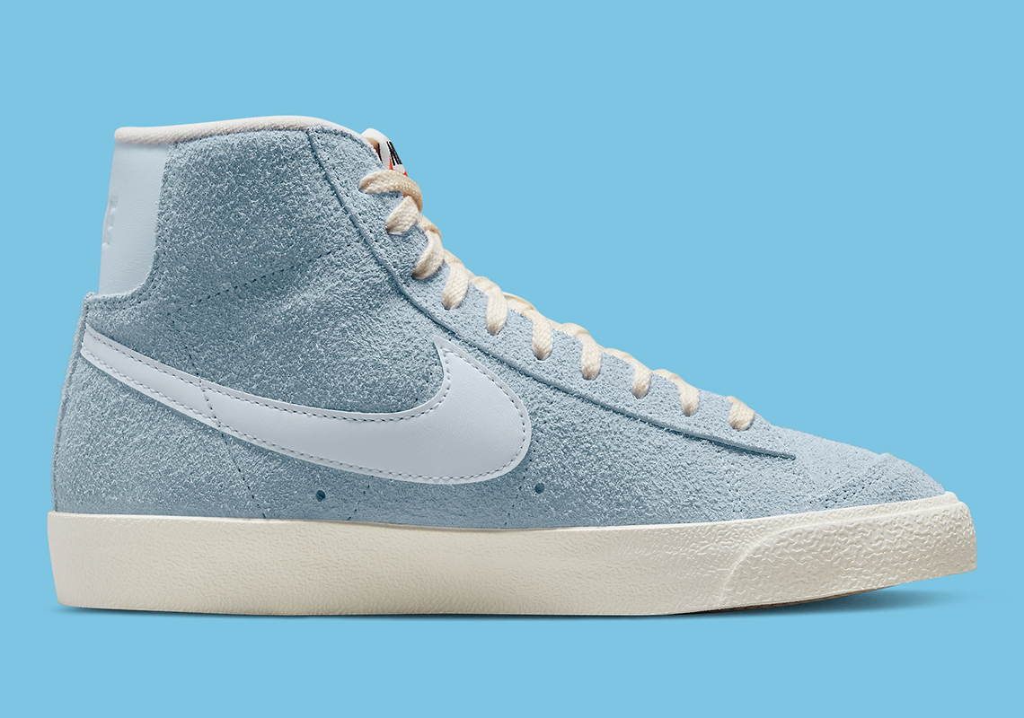 nike blazer suede blue