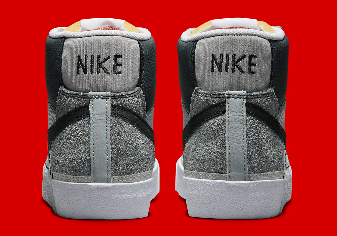 nike blazer mid 77 remastered grey black DQ7673 002 1