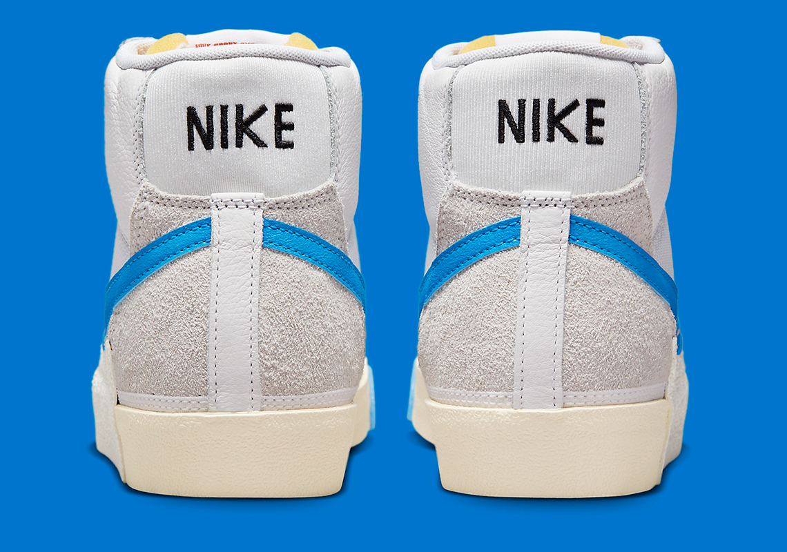 Nike Blazer Mid 77 Remastered White Photo Blue Beach Dq7673 102 3