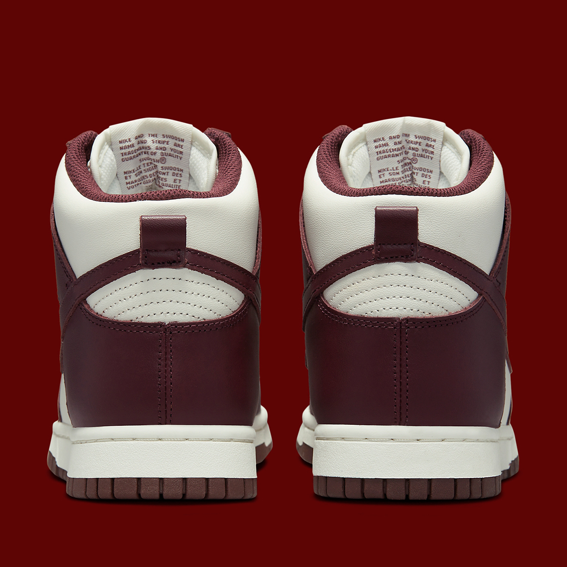 nike pet dunk high bordeaux DD1869 601 3