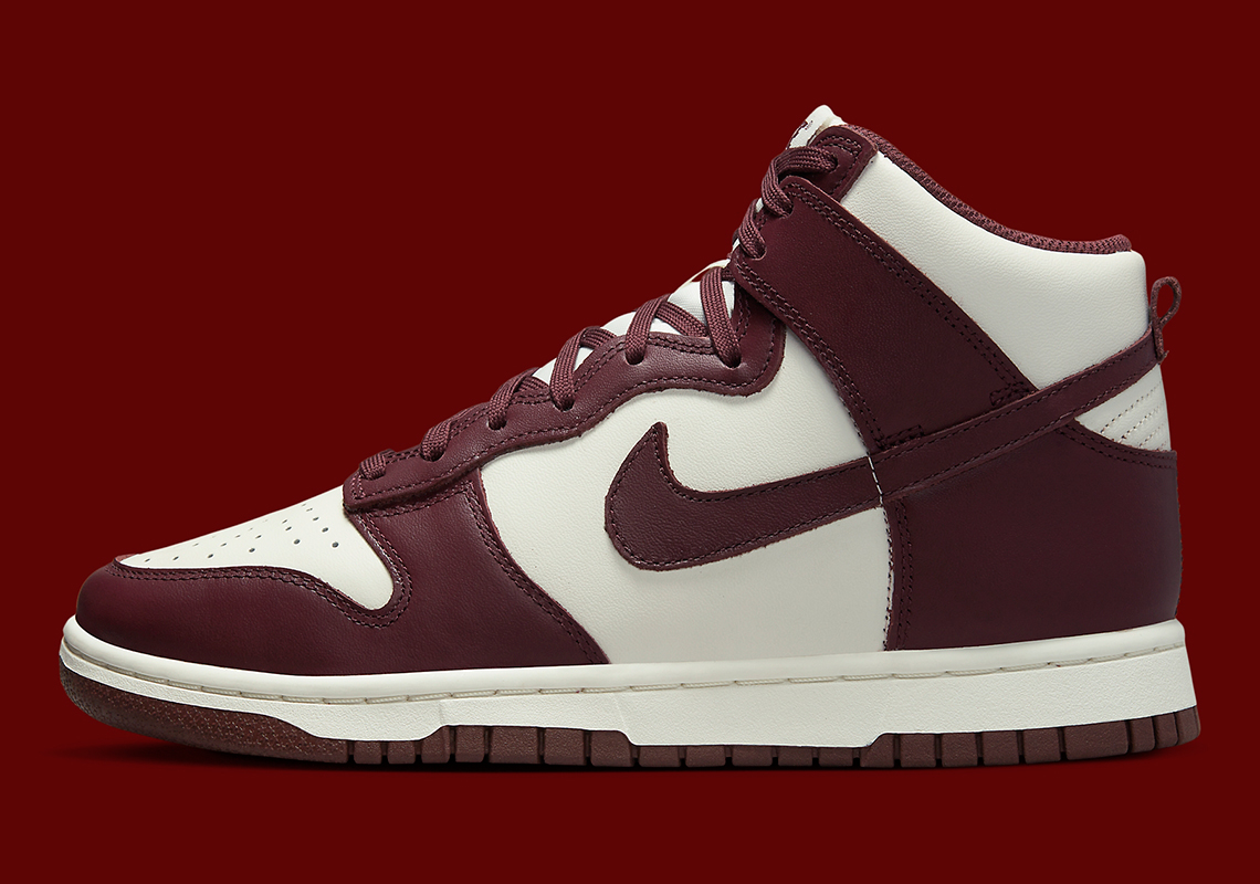 Nike Dunk High Bordeaux Dd1869 601 7