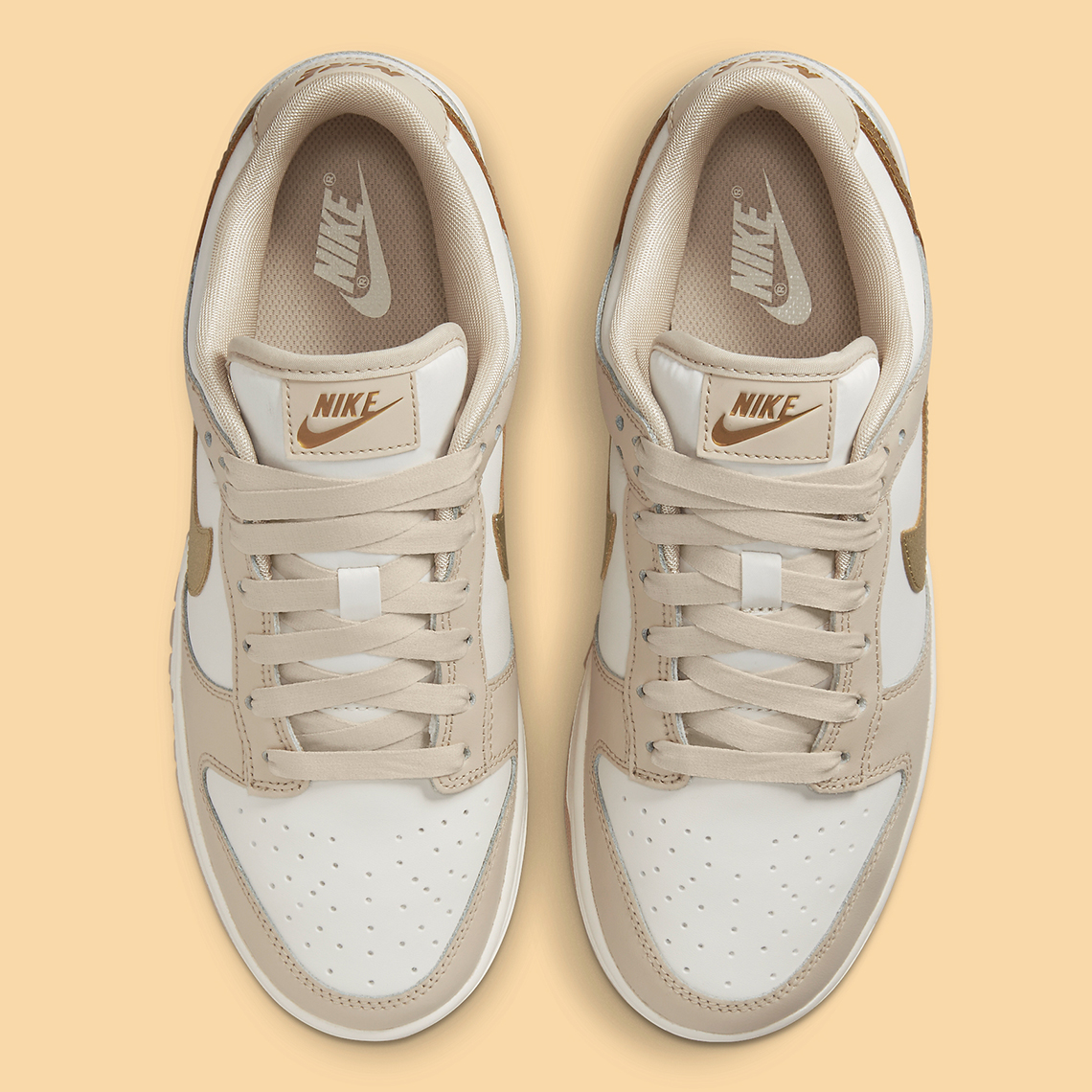 Nike Dunk Low Gold Swoosh Dx5930 001 5