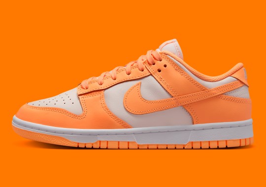 The Nike Dunk Low Dresses Up In A Peaches And Cream Colorway