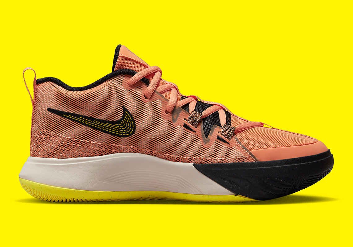 Kyrie irving shoes yellow cheap orange