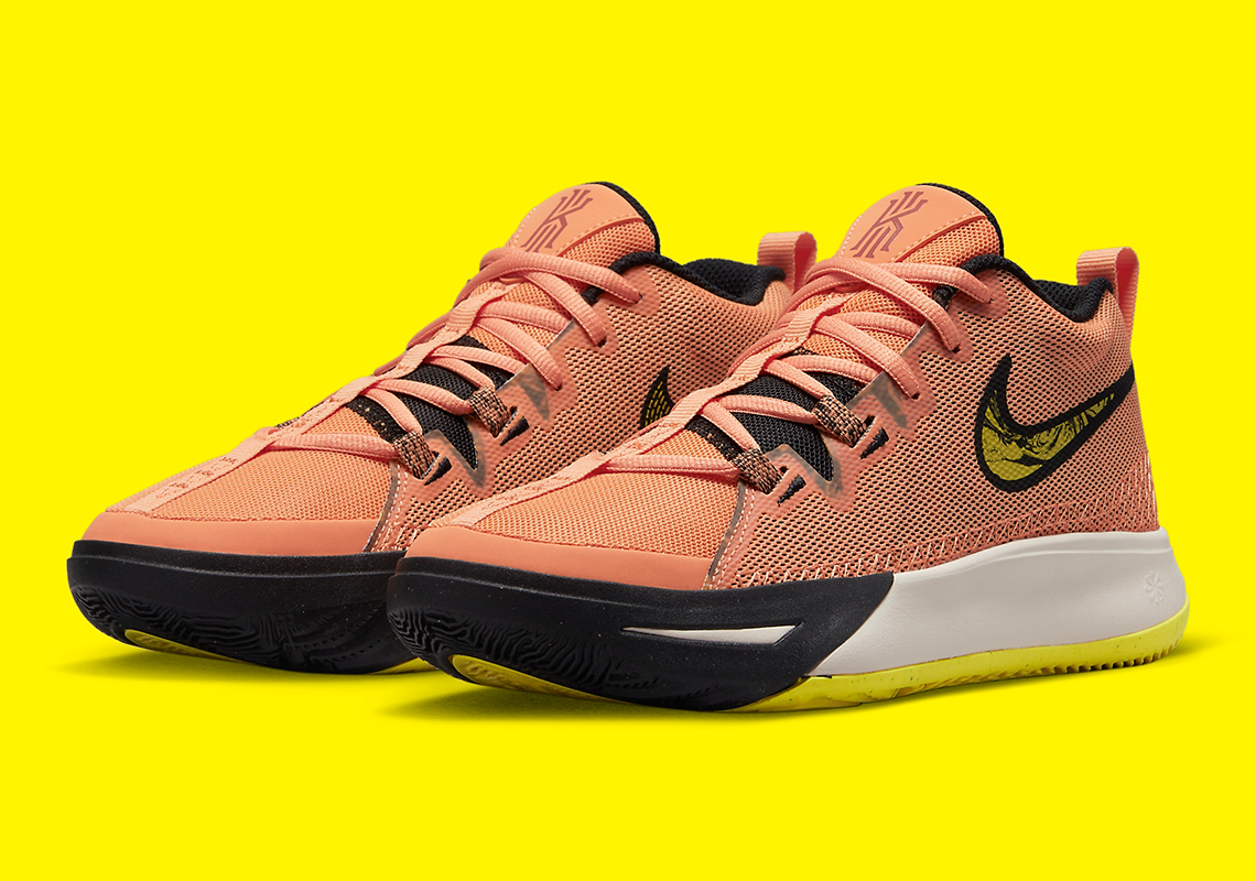 Nike Kyrie Flytrap 6 GS Orange Yellow DQ8094-800 | SneakerNews.com