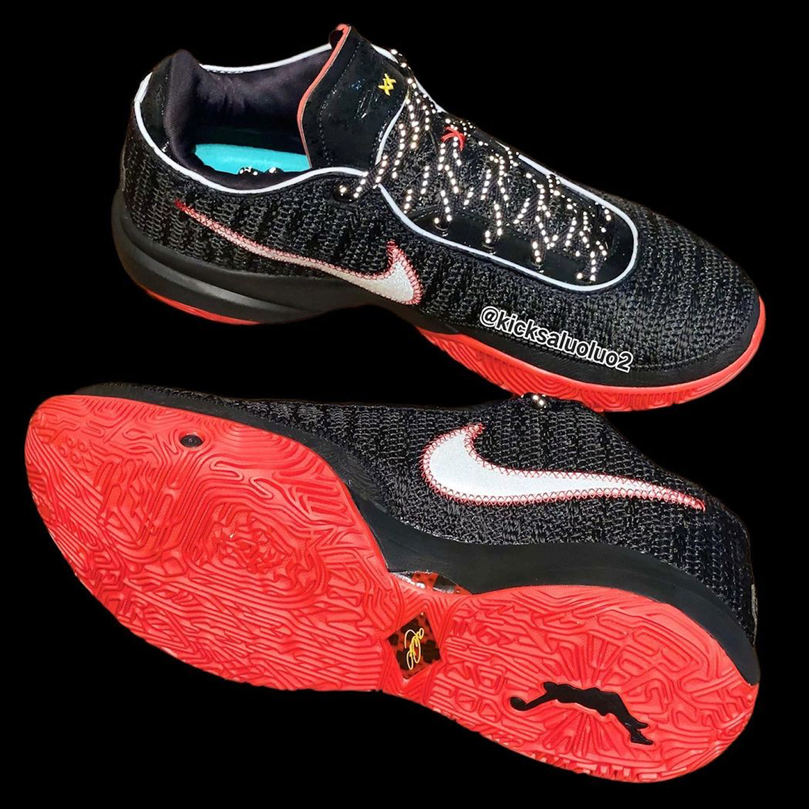 lebron james shoes 2022 red and black