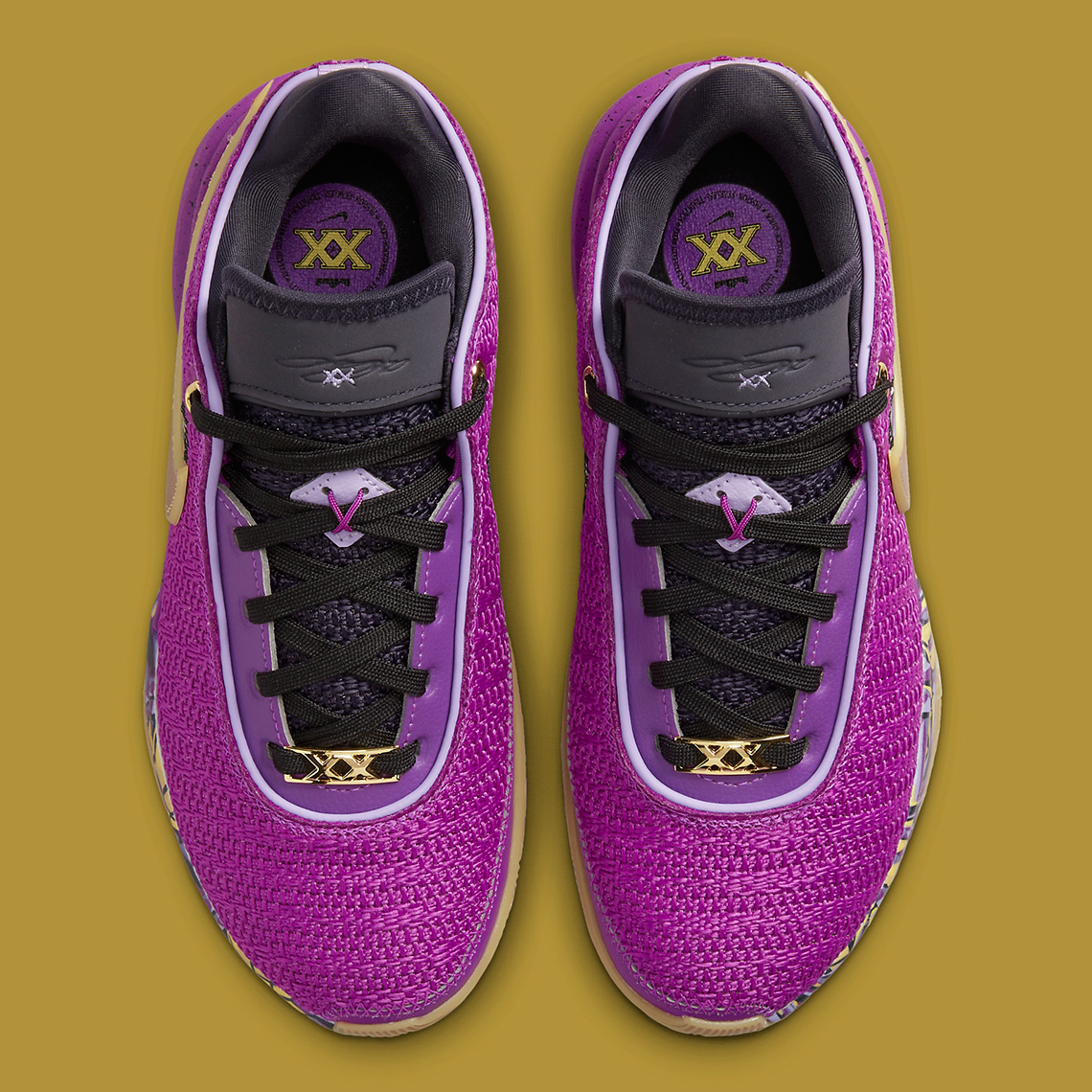 Nike LeBron 20 GS Vivid Purple Pays Tribute to the Lakers for Upcoming  October Release