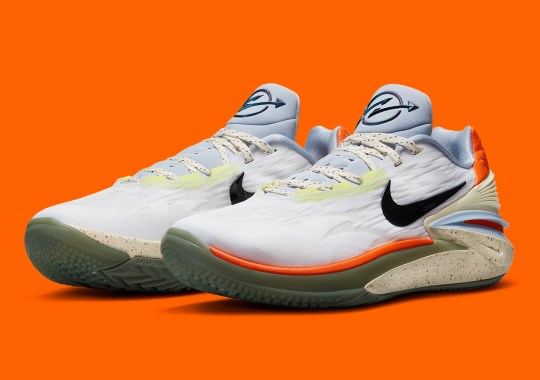 A “Blue/Orange” Aesthetic Commands The garden Nike Zoom GT Cut 2