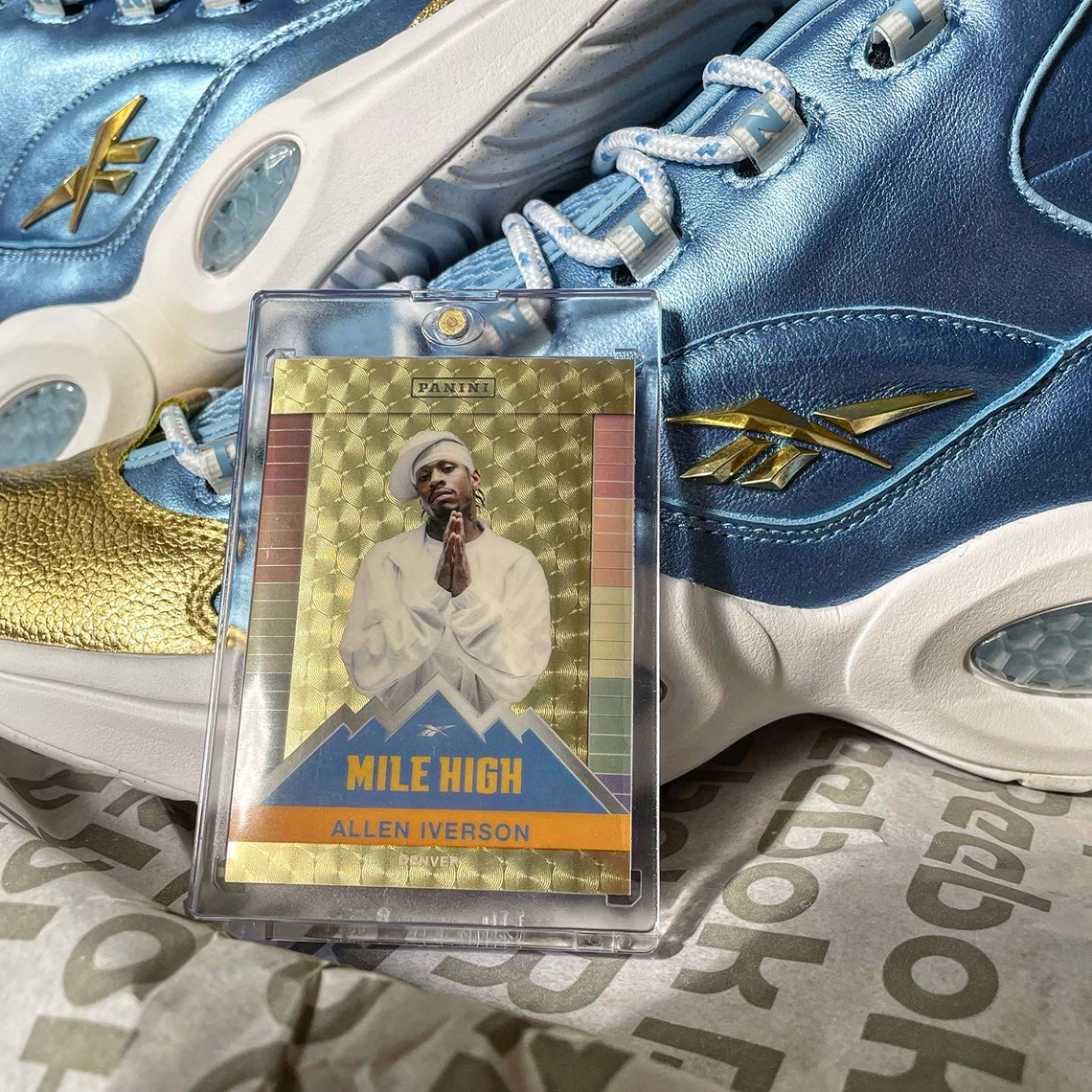 Panini Reebok Question Friends Family 1 Of |