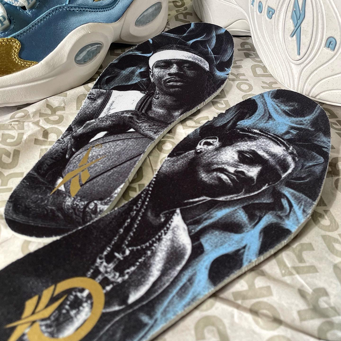 Reebok/Panini collaboration: Allen Iverson Question Mid and Low Prizm  collection - The Athletic