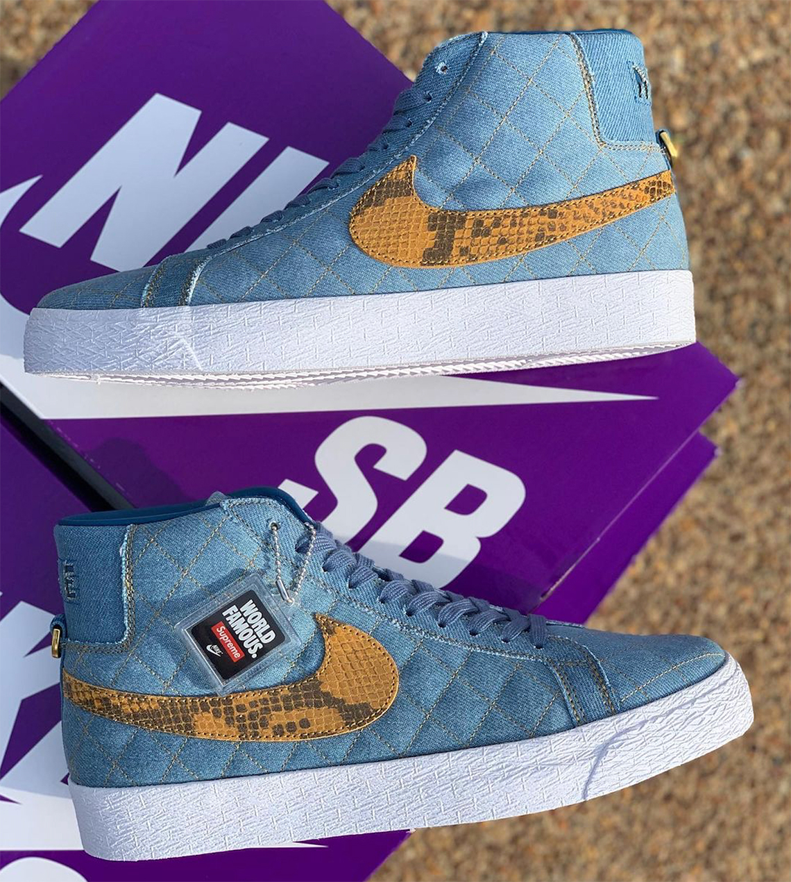 Supreme Nike SB Blazer Mid Denim DX8421-400 | SneakerNews.com