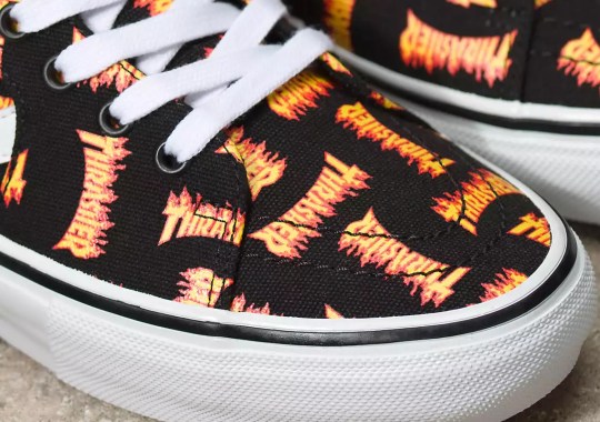 Thrasher’s Fiery Logos Embolden Their Latest Collaboration With Vans