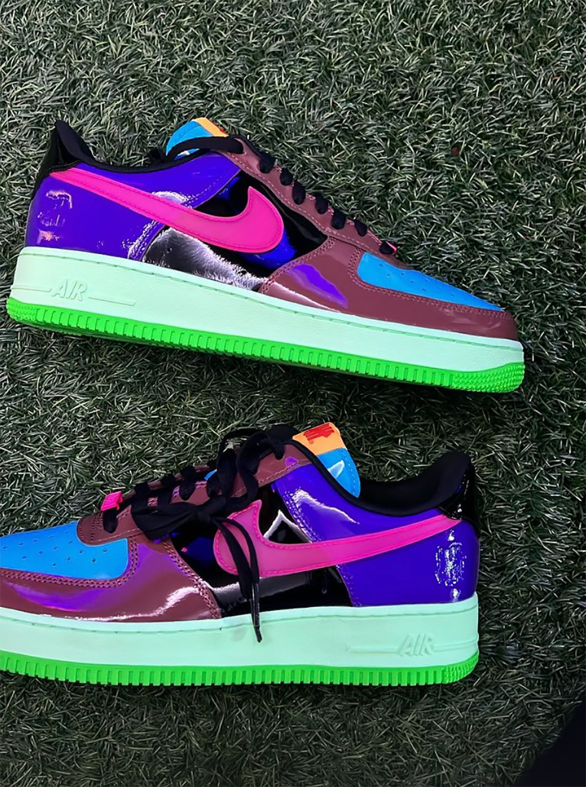 Undefeated Nike Air Force 1 Low Clerks Patent | SneakerNews.com