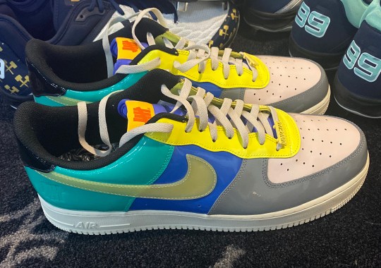 Aaron Judge Helps Unveil Another UNDEFEATED x Nike Air Force 1 Low “Multi-Patent” Pair