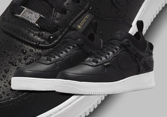 UNDERCOVER’s Nike Air Force 1 Gore-Tex Appears In Black