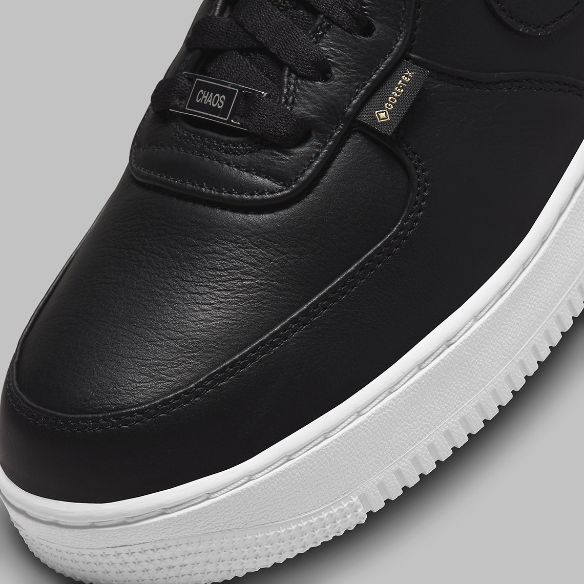 undercover nike air force 1 gore tex black dq7558 002 2