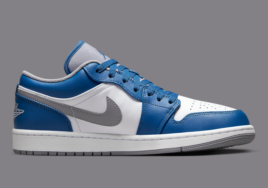安い売品 Jordan Air Nike 1 24.5 Blue True Low スニーカー