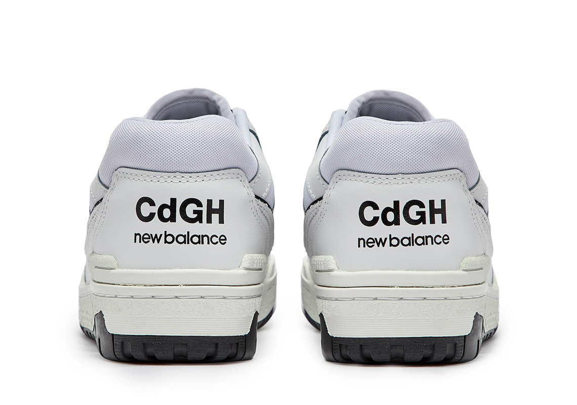 COMME des GARCONS HOMME New Balance 550 White Black | SneakerNews.com