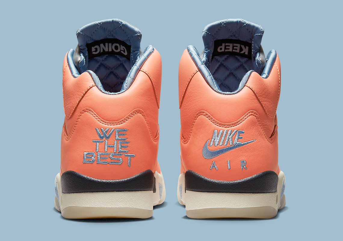 Nike Air Jordan 5 Retro X DJ Khaled Shoes Crimson Bliss DV4982-641