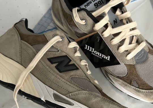 First Look At The JJJJound x New Balance 991 Made In UK