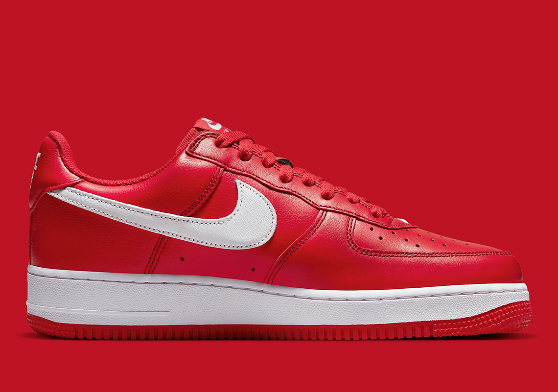 Nike Air Force 1 Color Of The Month University Red FD7039-600