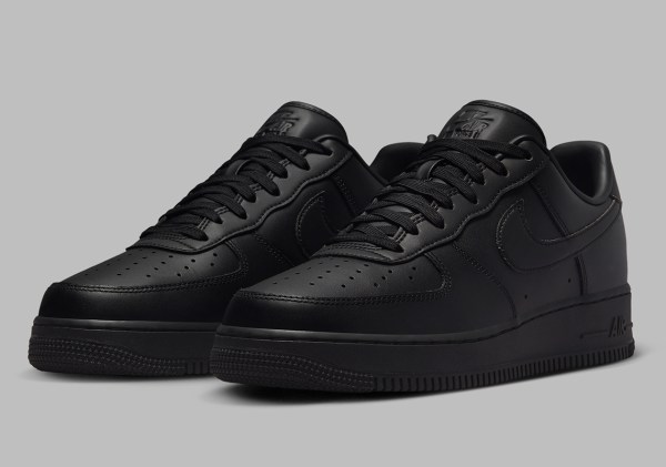 Nike Air Force 1 Fresh Triple Black DM0211-001 | SneakerNews.com