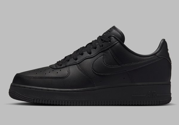 Nike Air Force 1 Fresh Triple Black DM0211-001 | SneakerNews.com