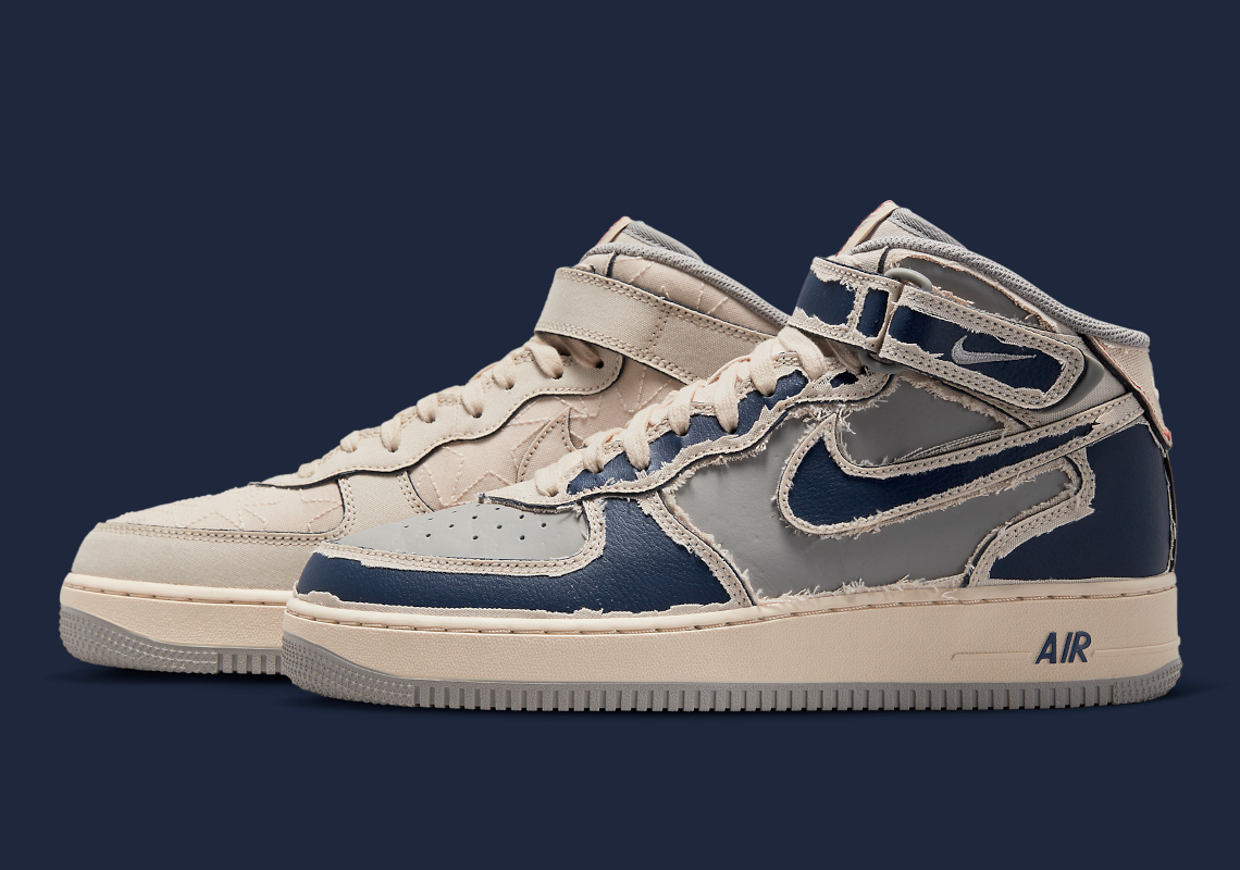 The Nike Air Force 1 Mid Offers A New "Tear-Away" Style