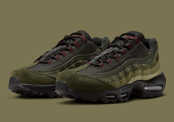 Nike Air Max 95 Black Earth Sequoia Cargo Khaki FD0652-001 ...