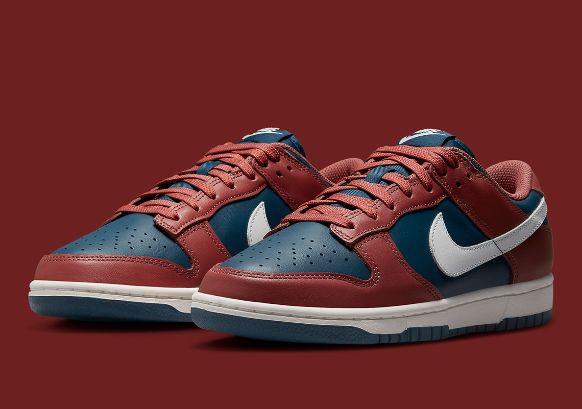 This Nike Dunk Low Pairs "Canyon Rust" With "Valerian Blue"