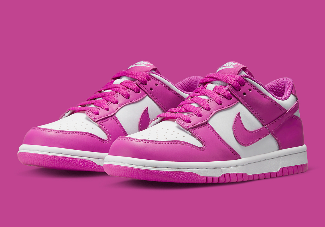 Official Images Of The Nike Dunk Low "Active Fuchsia"