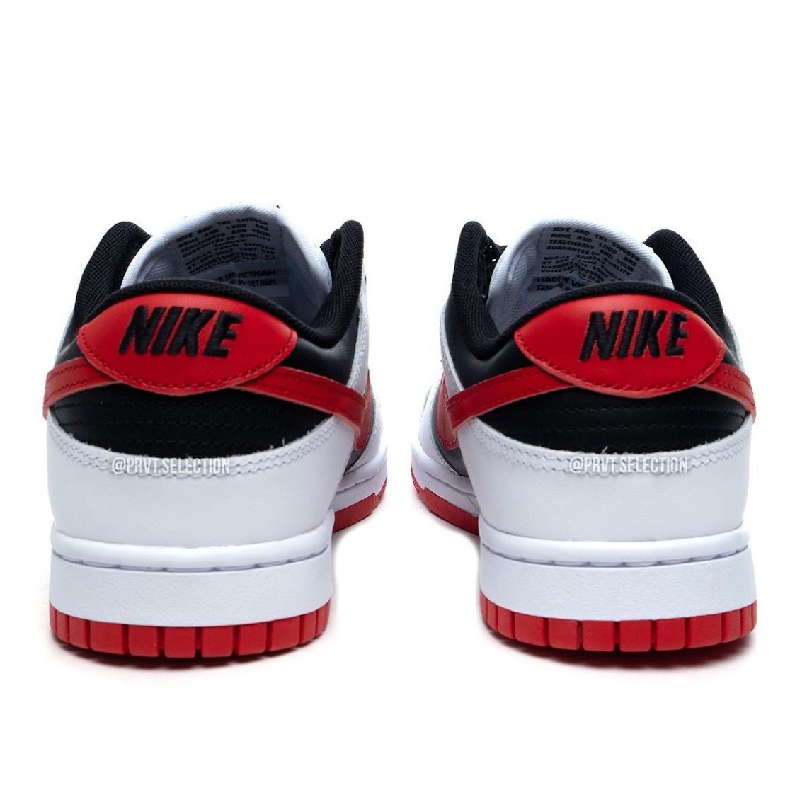 Nike Dunk Low Reverse Panda Red 4