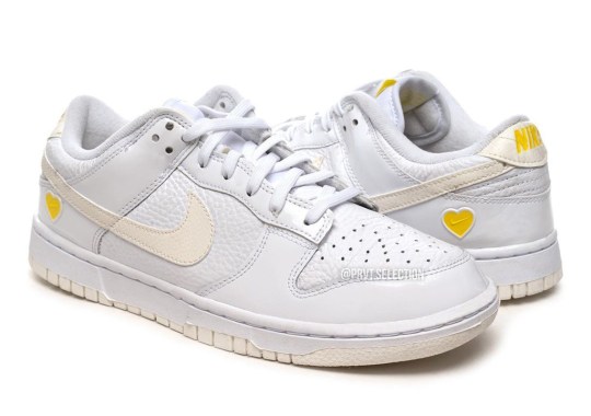 First Look At The Nike Dunk Low “Yellow Heart”