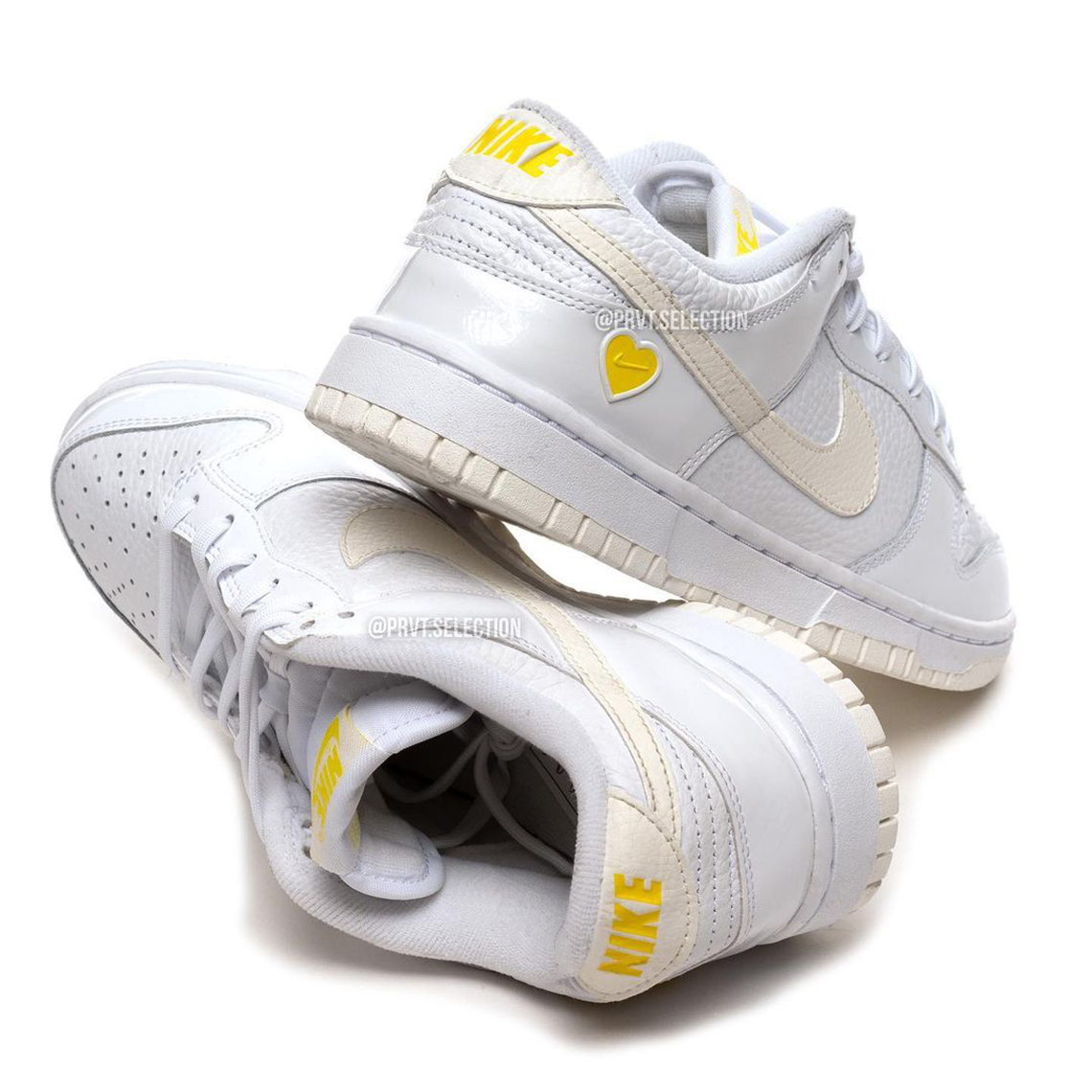 Nike Dunk Low Yellow Heart First Look | SneakerNews.com