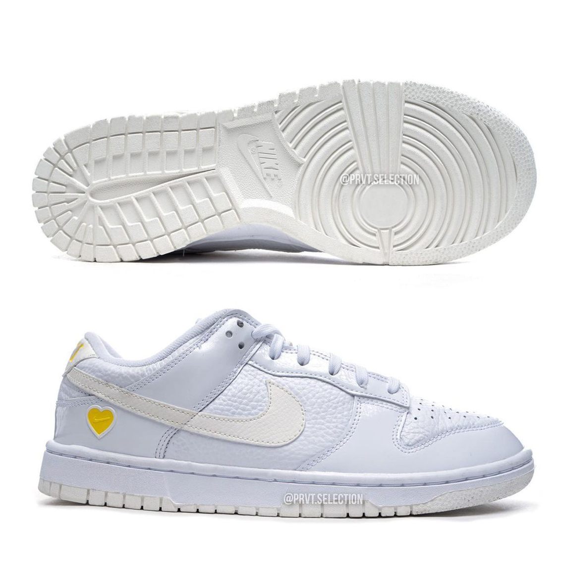 Nike Dunk Low Yellow Heart First Look | SneakerNews.com