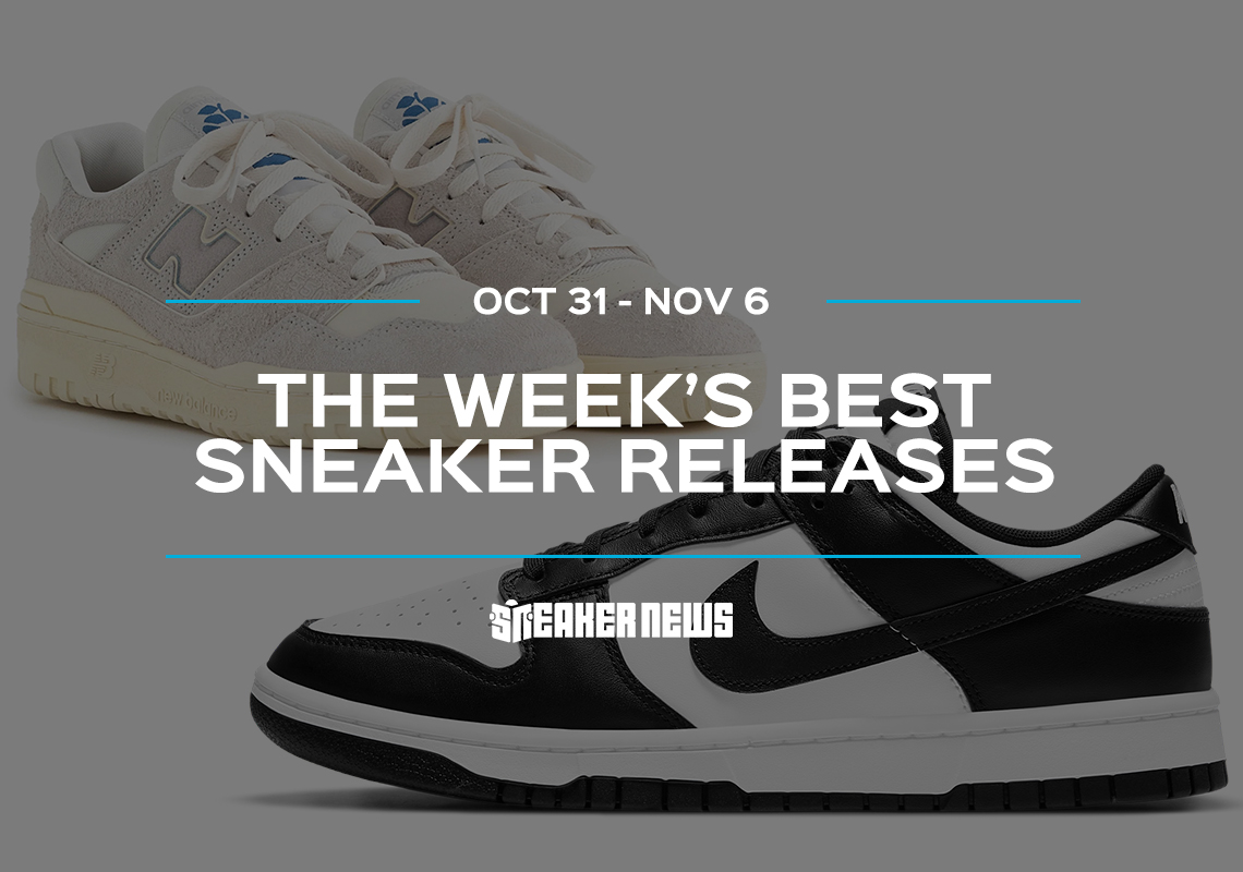 The Aime Leon Dore x New Balance 550s And Nike Dunk Low "Panda" Restock Headline This Week's Releases